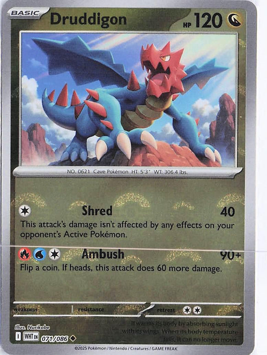 Druddigon 071/086 (Pokeball)