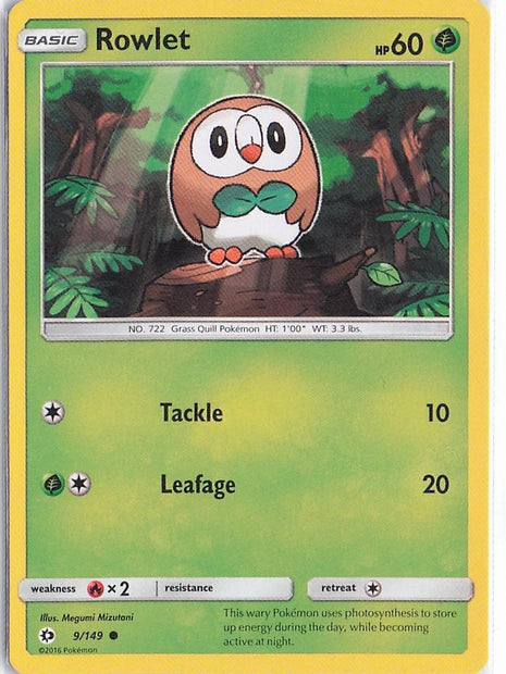 Rowlet 9/149