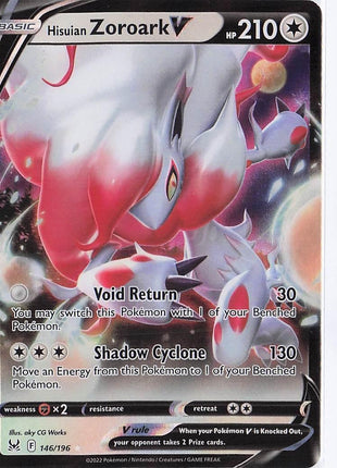 Hisuian Zoroark V 146/196