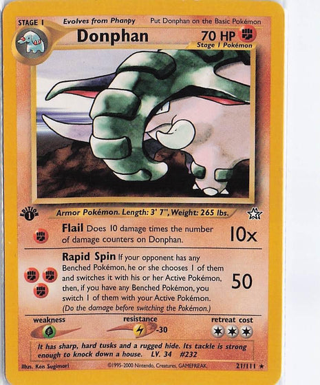 Donphan 21/111 (1st)