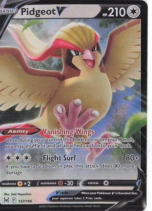 Pidgeot V 137/196