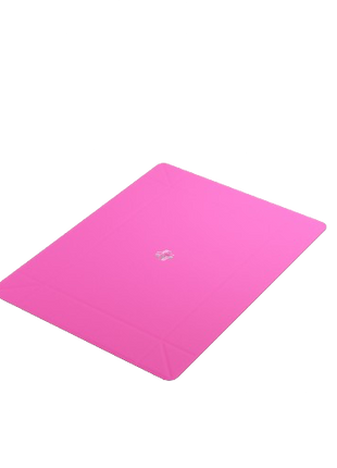 Gamegenic - Black/Pink Rectangle Magnetic Dice Tray