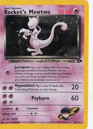 Rocket’s Mewtwo 14/132 (H)(D)