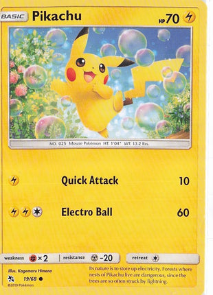 Pikachu 19/68