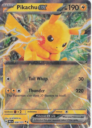 Pikachu ex 028/131