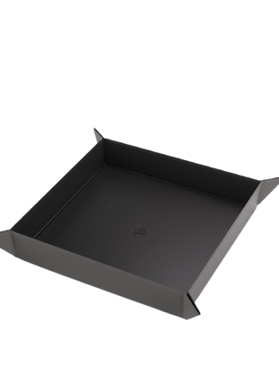 Gamegenic - Black/Grey Square Magnetic Dice Tray