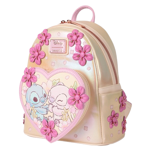 Loungefly - Cute Stitch & Angel Mini Backpack