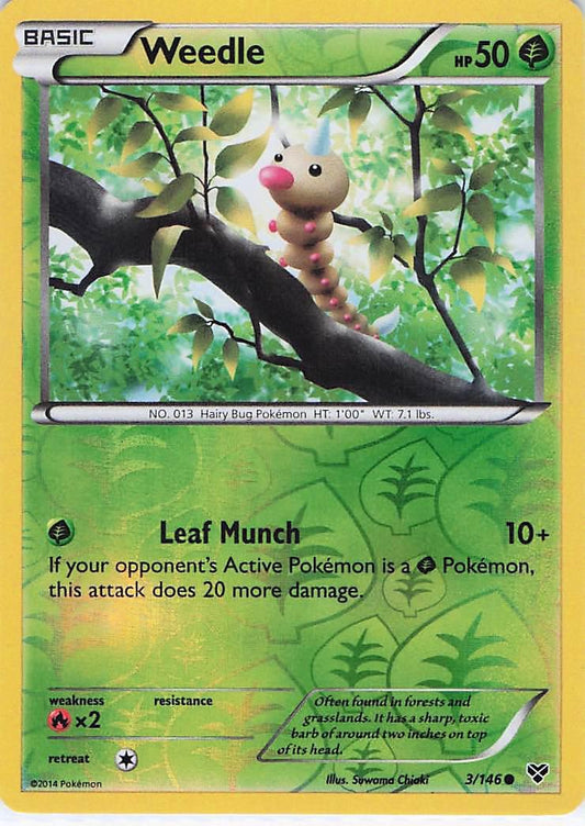 Weedle 3/146 (RH)