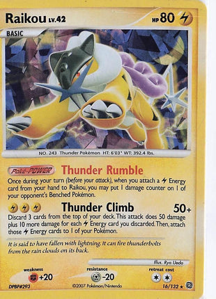 Raikou LV.42 16/132 (H)