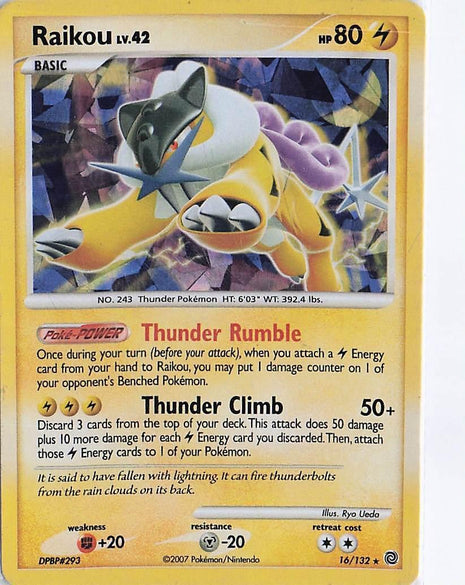 Raikou LV.42 16/132 (H)