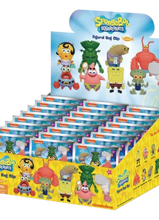 Spongebob Squarepants - Nickelodeon Classics Series 4: 3D Character Bag Clip Blind Bag