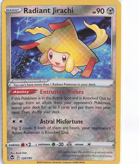 Radiant Jirachi 120/195