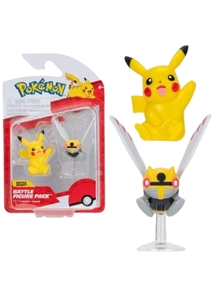 Pokemon - Pikachu & Ninjask Battle Figure