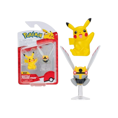 Pokemon - Pikachu & Ninjask Battle Figure