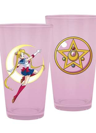 Sailor Moon - Sailor Moon Pink Glass