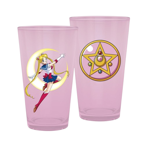 Sailor Moon - Sailor Moon Pink Glass
