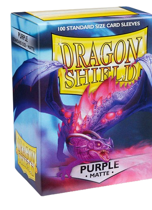 Dragon Shield - Matte Purple Sleeves (100)
