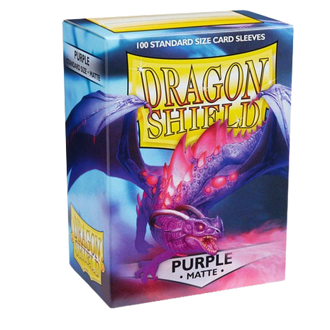 Dragon Shield - Matte Purple Sleeves (100)