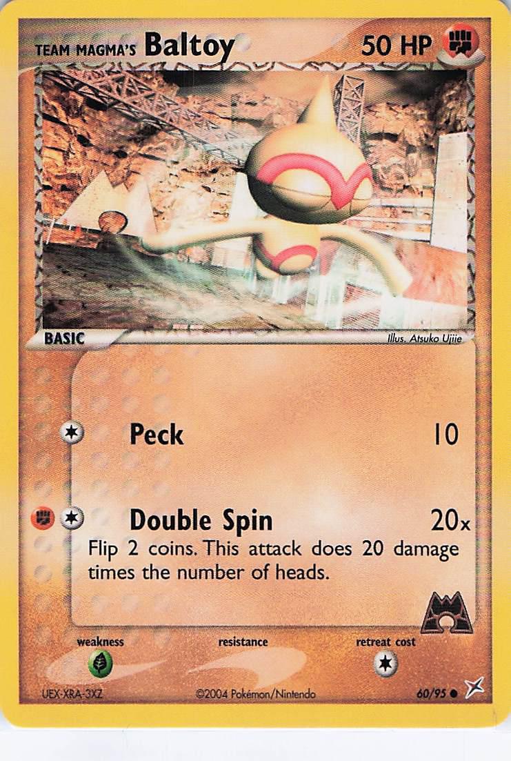 Team Magma's Baltoy 60/95