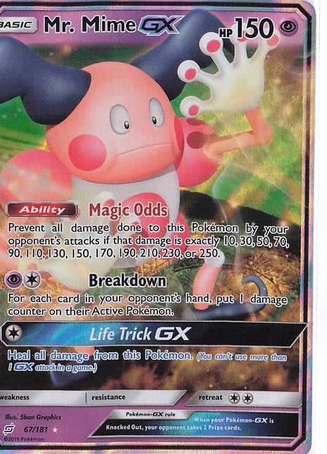 Mr. Mime GX 67/181