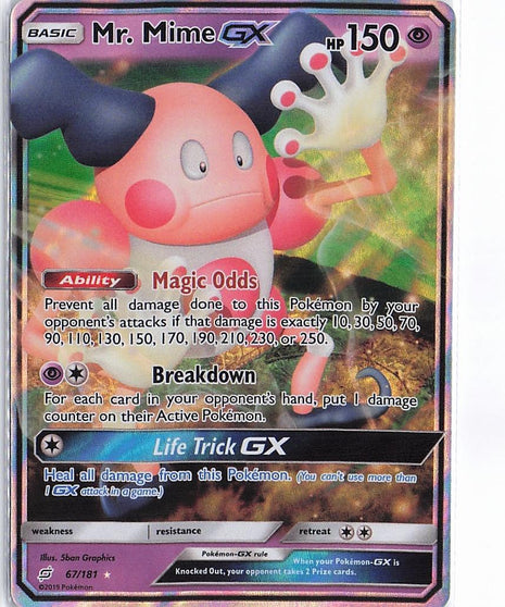 Mr. Mime GX 67/181