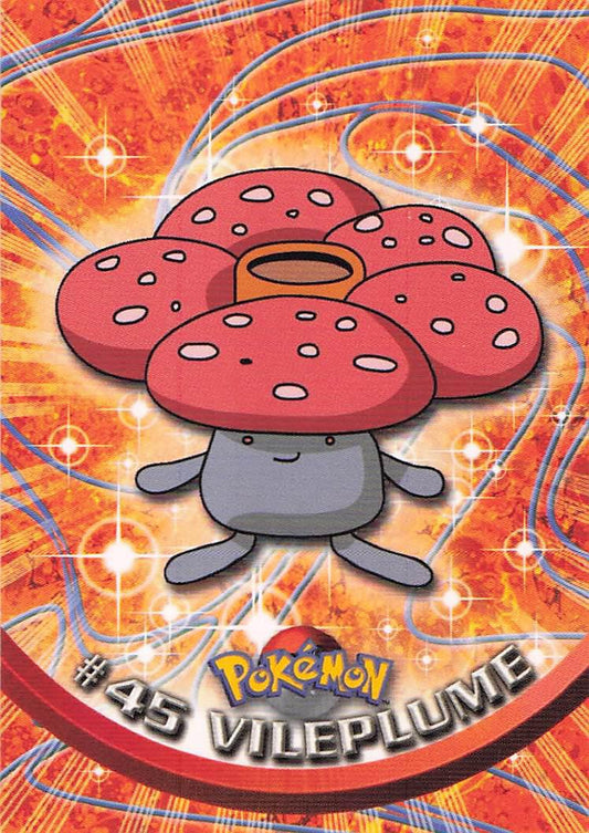 Vileplume #45 - Topps