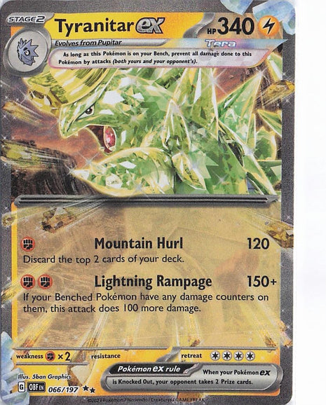 Tyranitar ex 066/197