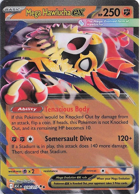 Mega Hawlucha ex 116/217
