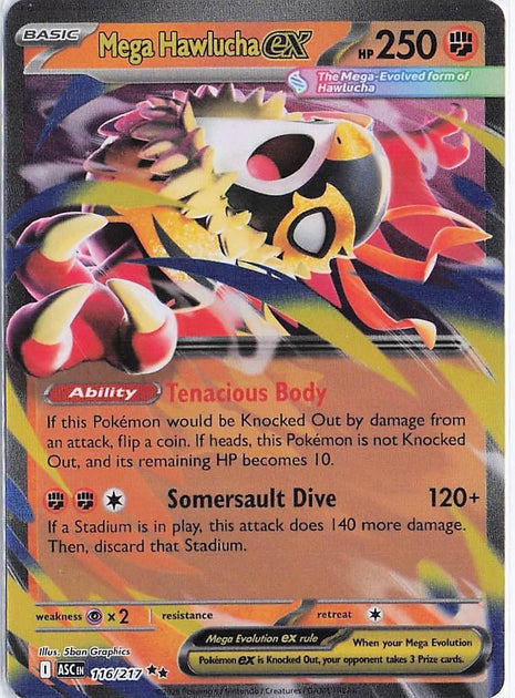 Mega Hawlucha ex 116/217