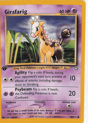 Girafarig 58/111 (1st)