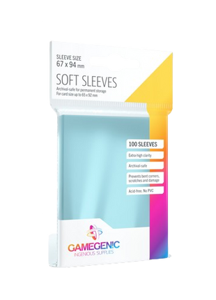 Gamegenic - Soft Sleeves (100)