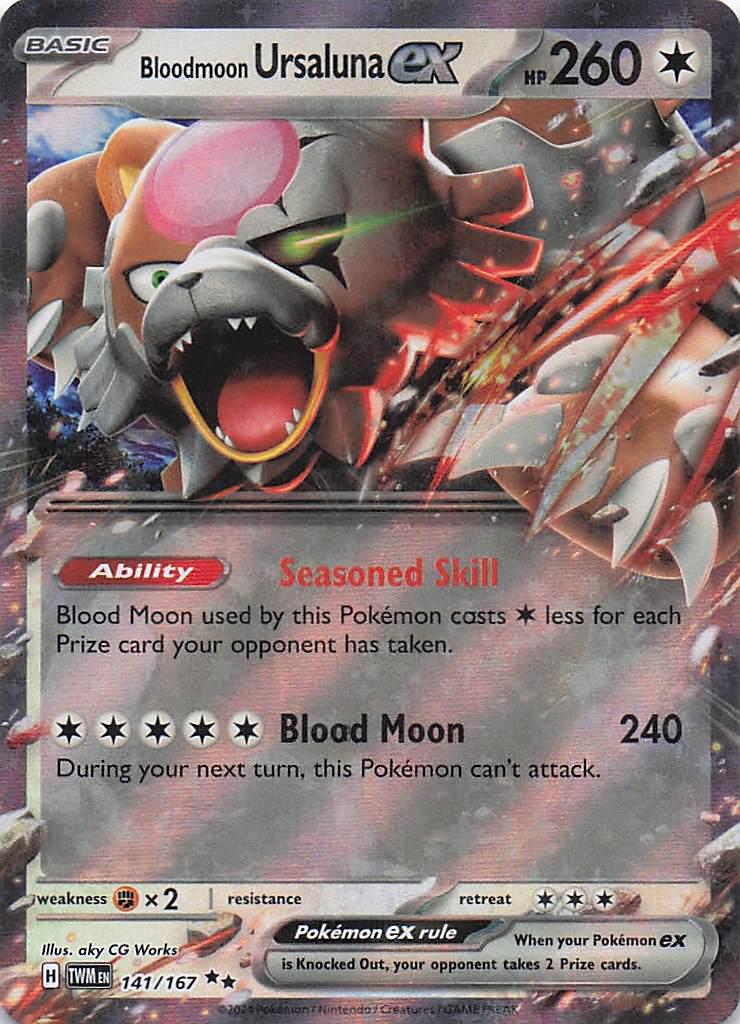 Bloodmoon Ursaluna ex 141/167