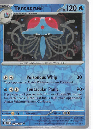 Tentacruel 073/165 (RH)