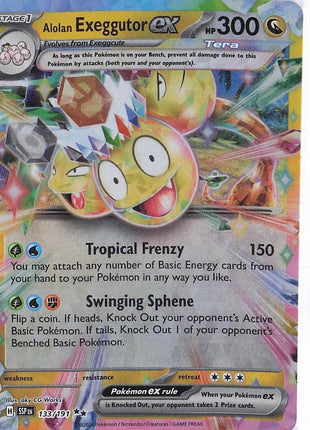 Alolan Exeggutor ex 133/191