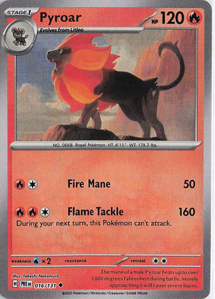 Pyroar 016/131 (Masterball Holo)