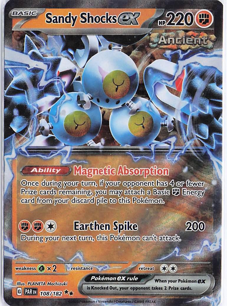 Sandy Shocks ex 108/182