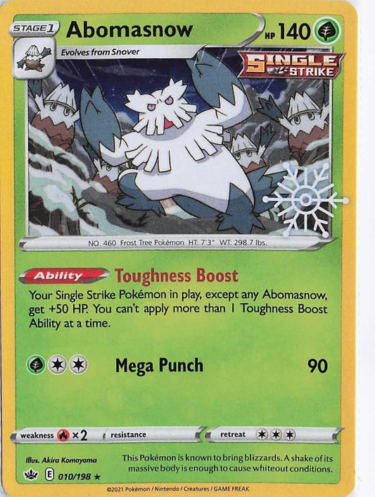 Abomasnow 010/198 (H)(Snowflake)