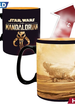 Star Wars - The Mandalorian: Mando Heat Change Mug