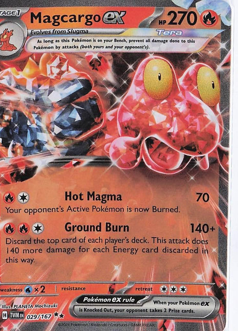 Magcargo ex 029/167
