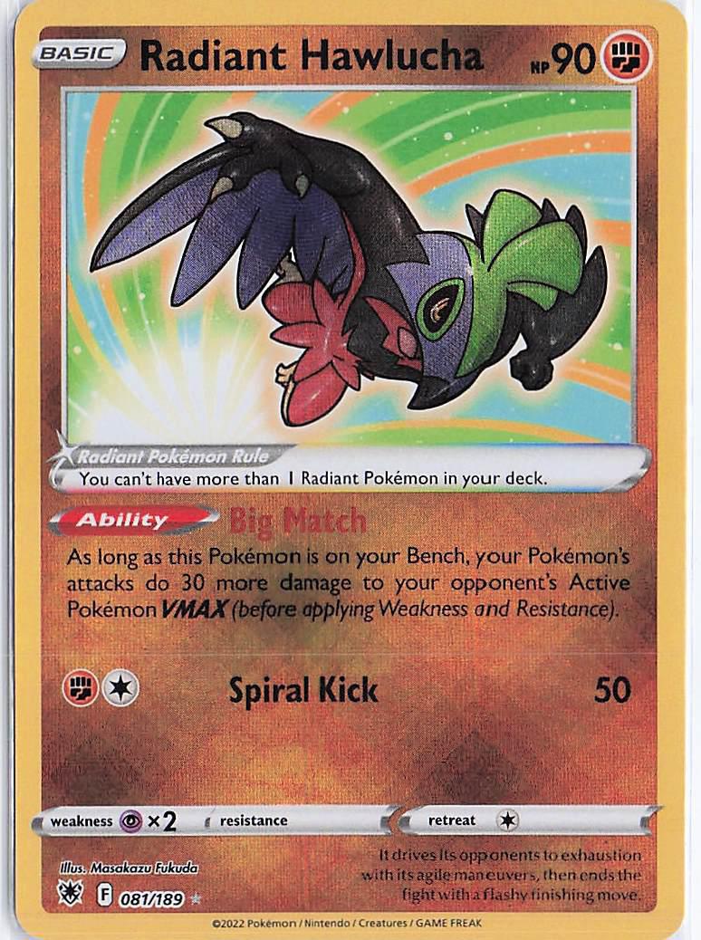 Radiant Hawlucha 081/189