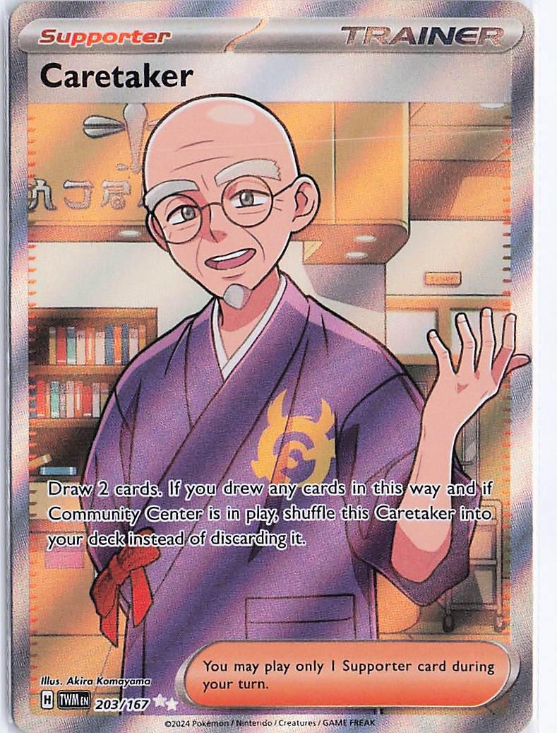 Caretaker 203/167