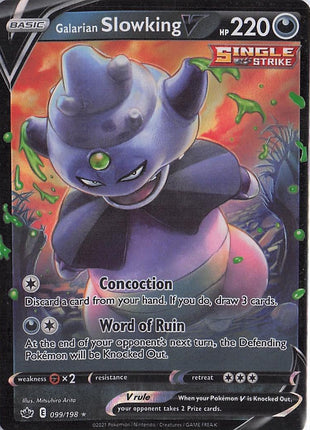 Galarian Slowking V 099/198
