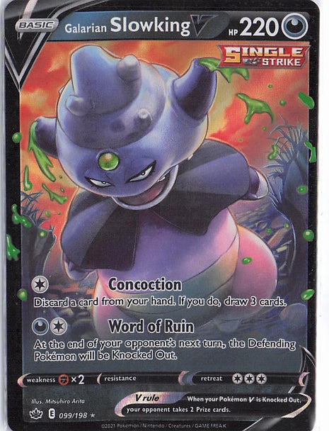 Galarian Slowking V 099/198