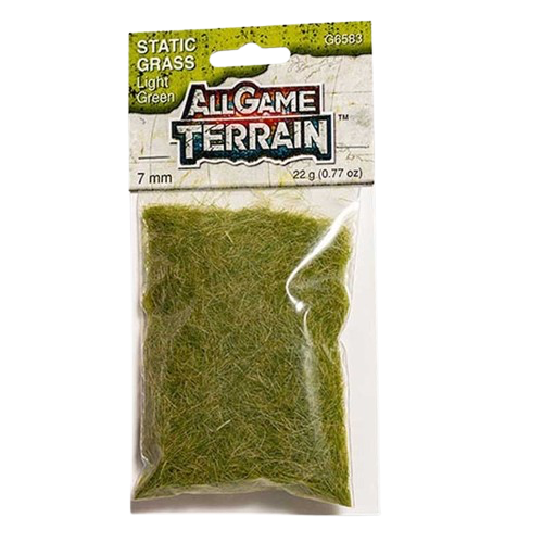 All Game Terrain - Static Grass Light Green (7mm)