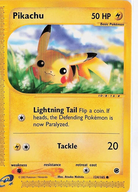 Pikachu 124/165