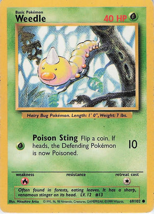 Weedle 69/102