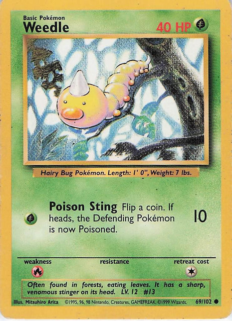 Weedle 69/102