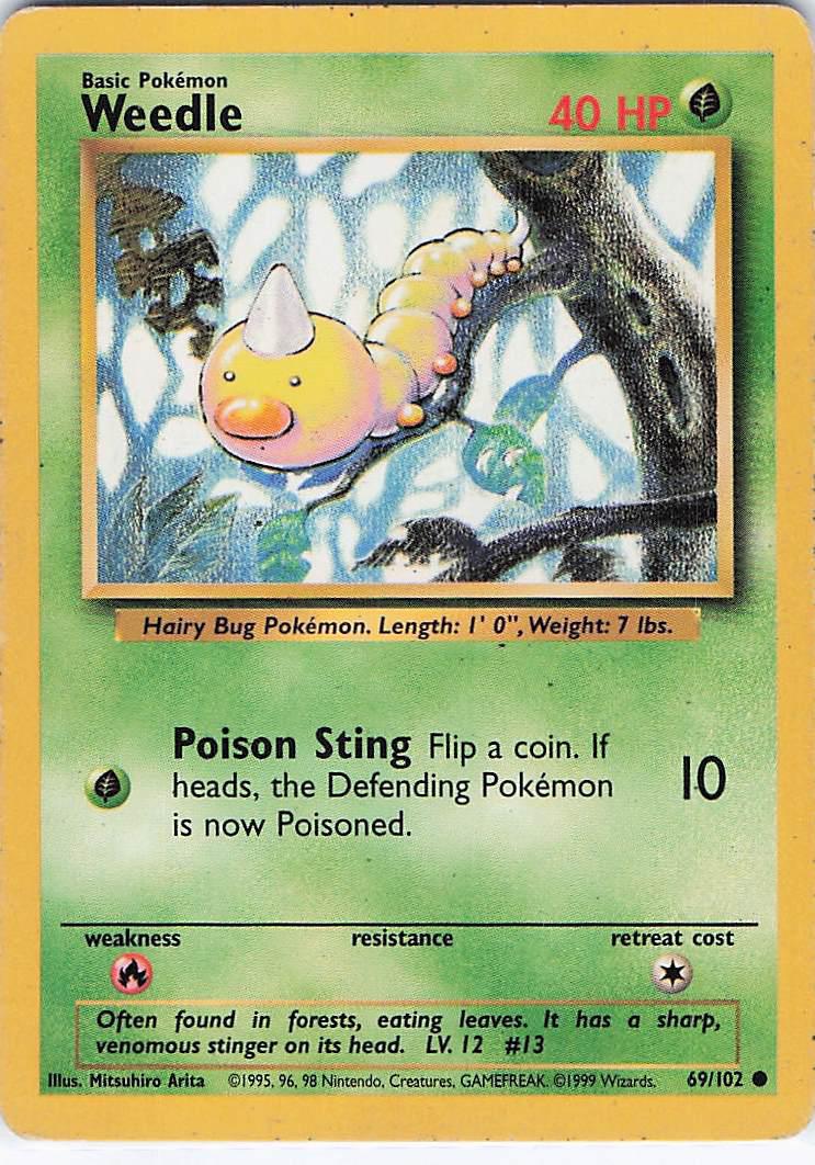 Weedle 69/102