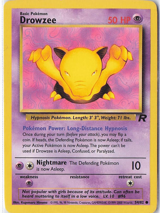 Drowzee 54/82