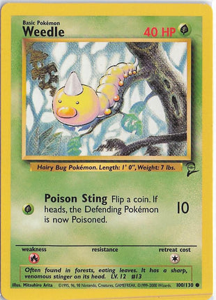 Weedle 100/130